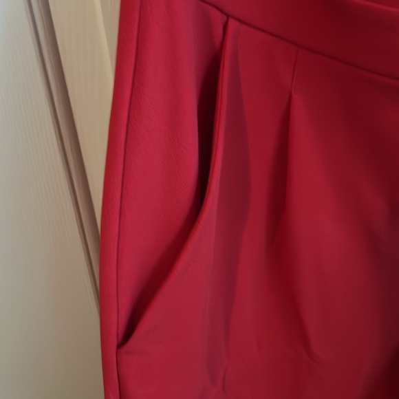 Express Vibrant Red Jumpsuit - Picture 5 of 6